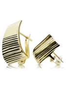 Gold earrings ★ zlotychlopak.pl ★ Gold sample 585 333 Low price!