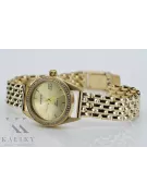 Gold men's watch Geneve ★ zlotychlopak.pl ★ Gold purity 585 333 Low Price!