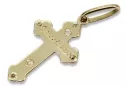 Gold Orthodoxe Kreuz ★ russiangold.com ★ Gold 585 333 Niedriger Preis