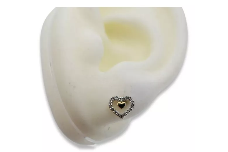 Pendientes de oro ★ https://zlotychlopak.pl/es/ ★ Muestra de oro 585 333 Precio bajo!