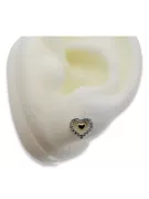 Pendientes de oro ★ https://zlotychlopak.pl/es/ ★ Muestra de oro 585 333 Precio bajo!