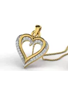 Gold pendant ★ zlotychlopak.pl ★ Gold sample 585 333 low price