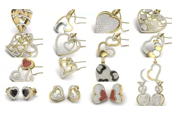 Pendentif d'or ★ https://zlotychlopak.pl/fr/ ★ échantillon d'or 585 333 bas prix