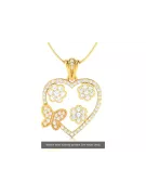 Pendentif d'or ★ https://zlotychlopak.pl/fr/ ★ échantillon d'or 585 333 bas prix