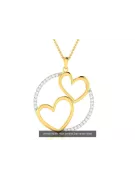 Gold pendant ★ zlotychlopak.pl ★ Gold sample 585 333 low price