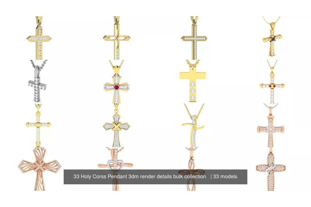 Gold Catholic Cross ★ russiangold.com ★ Gold 585 333 Low price