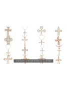 Croix catholique d'or ★ russiangold.com ★ Gold 585 333 Prix bas