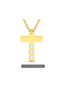 Gold katholisches Kreuz ★ russiangold.com ★ Gold 585 333 Niedriger Preis