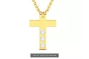 Cruz Católica de Oro ★ russiangold.com ★ Oro 585 333 Precio bajo