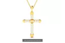 Gold Catholic Cross ★ russiangold.com ★ Gold 585 333 Low price