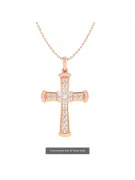 Croix catholique d'or ★ russiangold.com ★ Gold 585 333 Prix bas