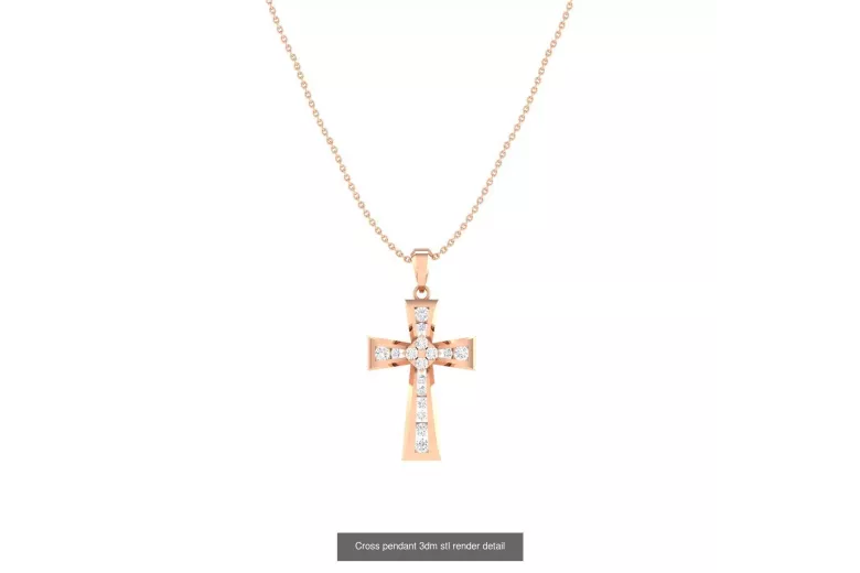 Croix catholique d'or ★ russiangold.com ★ Gold 585 333 Prix bas