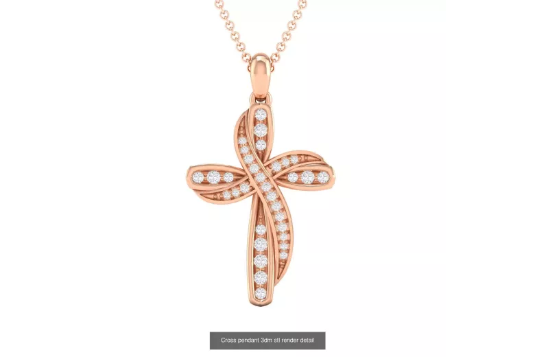 Gold Catholic Cross ★ russiangold.com ★ Gold 585 333 Low price