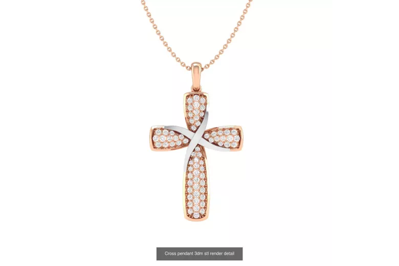 Gold Catholic Cross ★ russiangold.com ★ Gold 585 333 Low price