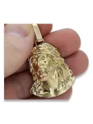 Pendentif icône médaillon Jezus ★ https://zlotychlopak.pl/fr/ ★ Or 585 333 prix bas