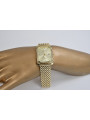 Gelbe Herrenuhr aus 14 Karat Gold mit Armband Geneve mw001y&mbw004y