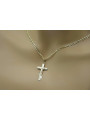 Gold Orthodox cross with chain ★ zlotychlopak.pl ★ Gold sample 585 333 Low price