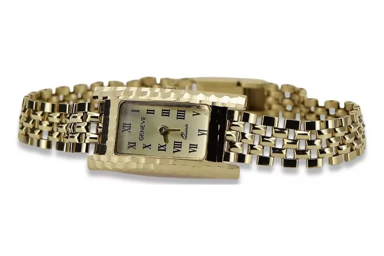 Gold ladies watch ★ zlotychlopak.pl ★ Gold purity 585 333 Low price!