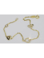 Yellow rose gold bracelet ★ russiangold.com ★ Gold 585 333 Low price