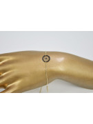 Yellow rose gold bracelet ★ russiangold.com ★ Gold 585 333 Low price