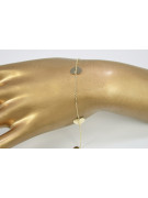 Yellow rose gold bracelet ★ russiangold.com ★ Gold 585 333 Low price