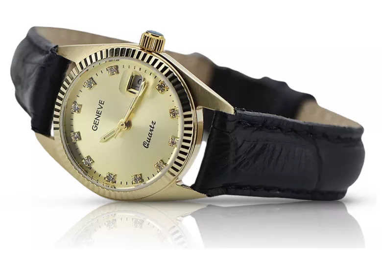 Gold men's watch Geneve ★ https://zlotychlopak.pl/ru/ ★ Золотая чистота 585 333 Низкая Цена!