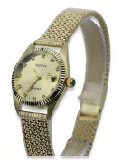 Gold men's watch Geneve ★ zlotychlopak.pl ★ Gold purity 585 333 Low Price!