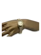 Gold men's watch Geneve ★ zlotychlopak.pl ★ Gold purity 585 333 Low Price!