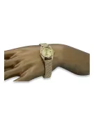 Gold men's watch Geneve ★ zlotychlopak.pl ★ Gold purity 585 333 Low Price!