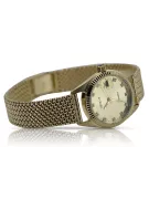 Gold men's watch Geneve ★ zlotychlopak.pl ★ Gold purity 585 333 Low Price!