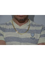 Yellow rose gold chain ★ russiangold.com ★ Gold 585 333 Low price