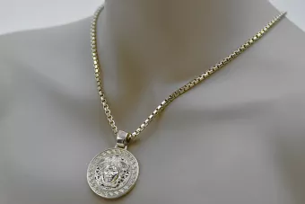 Gold Anhänger ★ zlotychlopak.pl ★ Gold Probe 585 333 niedriger Preis