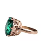 Russe rose soviétique 14k 585 or Alexandrite Ruby Emerald Sapphire Zircon ring vrc189