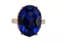 Russische Sowjetrose 14k 585 gold Alexandrite Ruby Emerald Saphir Zircon Ring vrc189