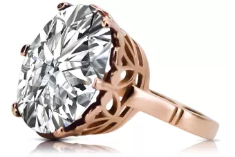 Russe soviétique rose 14k 585 or Alexandrite Rubis Émeraude Saphir Zircon bague vrc084