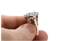 Russe soviétique rose 14k 585 or Alexandrite Rubis Émeraude Saphir Zircon bague vrc084