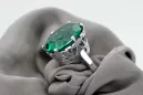 Rose soviétique russe 14k 585 or Alexandrite Ruby Emerald Sapphire Zircon ring vrc014