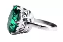 Rose soviétique russe 14k 585 or Alexandrite Ruby Emerald Sapphire Zircon ring vrc014