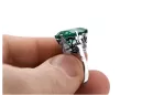 Rose soviétique russe 14k 585 or Alexandrite Ruby Emerald Sapphire Zircon ring vrc014