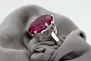 Russe rose soviétique 14k 585 or Alexandrite Ruby Emerald Sapphire Zircon ring vrc014