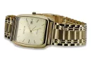 Gelb 14k 585 Gold Herrenuhr Geneve mw002y&mbw009y