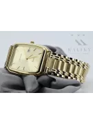 Gold men's watch Geneve ★ zlotychlopak.pl ★ Gold purity 585 333 Low Price!