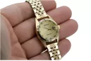 Gold men's watch Geneve ★ zlotychlopak.pl ★ Gold purity 585 333 Low Price!