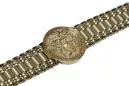 Gold men's watch Geneve ★ zlotychlopak.pl ★ Gold purity 585 333 Low Price!