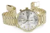 Montre Homme en or jaune 14 carats Geneve mw005yds&mbw006y