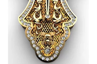 Colgante de oro ★ https://zlotychlopak.pl/es/ ★ Muestra de oro 585 333 bajo precio