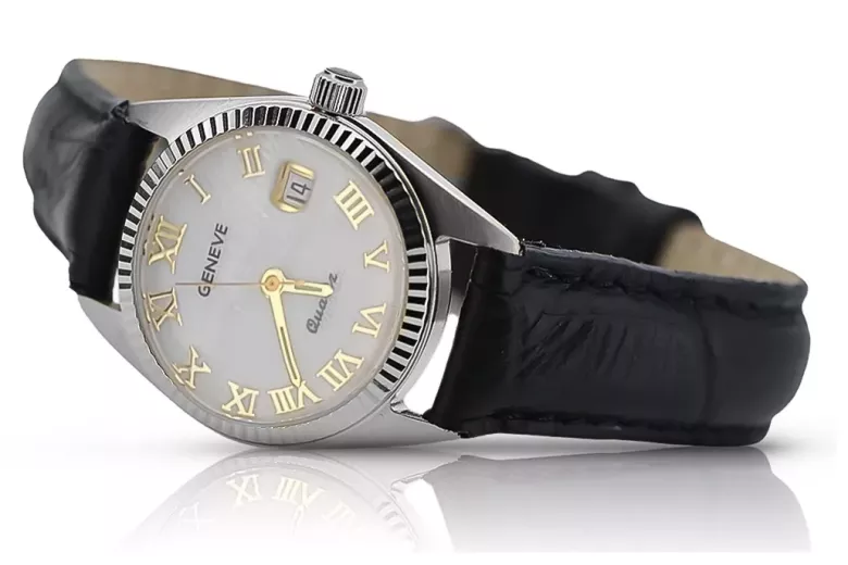 Reloj para hombres de oro Geneve ★ https://zlotychlopak.pl/es/ ★ Pureza de oro 585 333 Precio bajo!