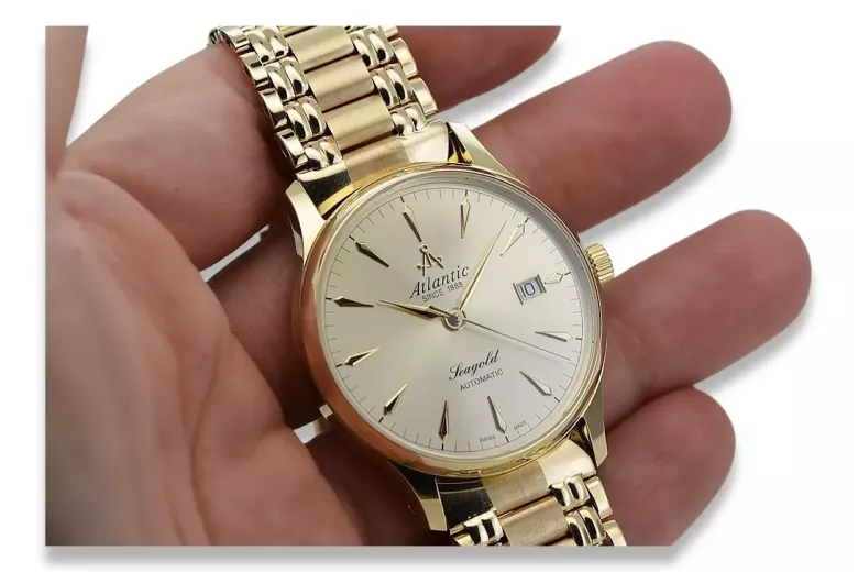 Montre hommes d'or Geneve ★ https://zlotychlopak.pl/fr/ ★ Pureté d'or 585 333 Low Price!