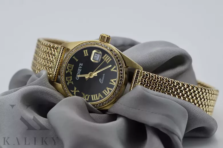 Gold men's watch Geneve ★ https://zlotychlopak.pl/ru/ ★ Золотая чистота 585 333 Низкая Цена!