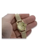 Gold men's watch Geneve ★ zlotychlopak.pl ★ Gold purity 585 333 Low Price!